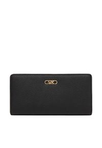 MICHAEL Michael Kors Duży Portfel Damski 32S5G8EF3L Czarny. Kolor: czarny. Materiał: skóra
