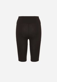 Born2be - Czarne Casualowe Szorty Typu Kolarki Lidessa. Okazja: na co dzień. Kolor: czarny. Materiał: materiał. Sezon: lato. Styl: casual #7