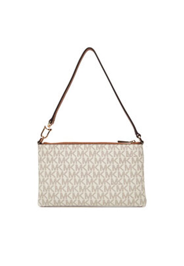 MICHAEL Michael Kors Torebka 32F5GJ6F6B Écru. Kolor: kremowy. Materiał: skórzane