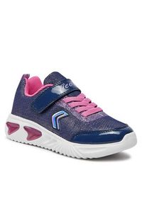 Geox Sneakersy J Assister Girl J45E9A 0ASHH C4268 D Granatowy. Kolor: niebieski. Materiał: materiał, mesh #3