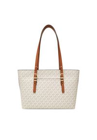 MICHAEL Michael Kors Torebka Quinn 30T5GQNT2B Beżowy. Kolor: beżowy. Materiał: skórzane #4