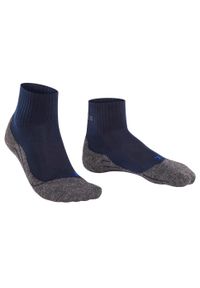 Skarpetki Falke TK2 Short Cool. Kolor: niebieski