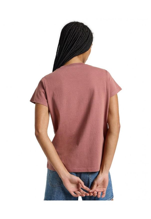 Lee - DAMSKA KOSZULKA LEE SMALL LOGO TEE HENNA 112363636