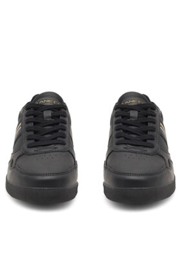 Lanetti Sneakersy MP07-11728-03 Czarny. Kolor: czarny. Materiał: skóra