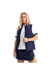 SIROKO - Kamizelka golfowa damska Royal-W ocieplana. Typ kołnierza: golf. Kolor: niebieski. Sport: golf #1