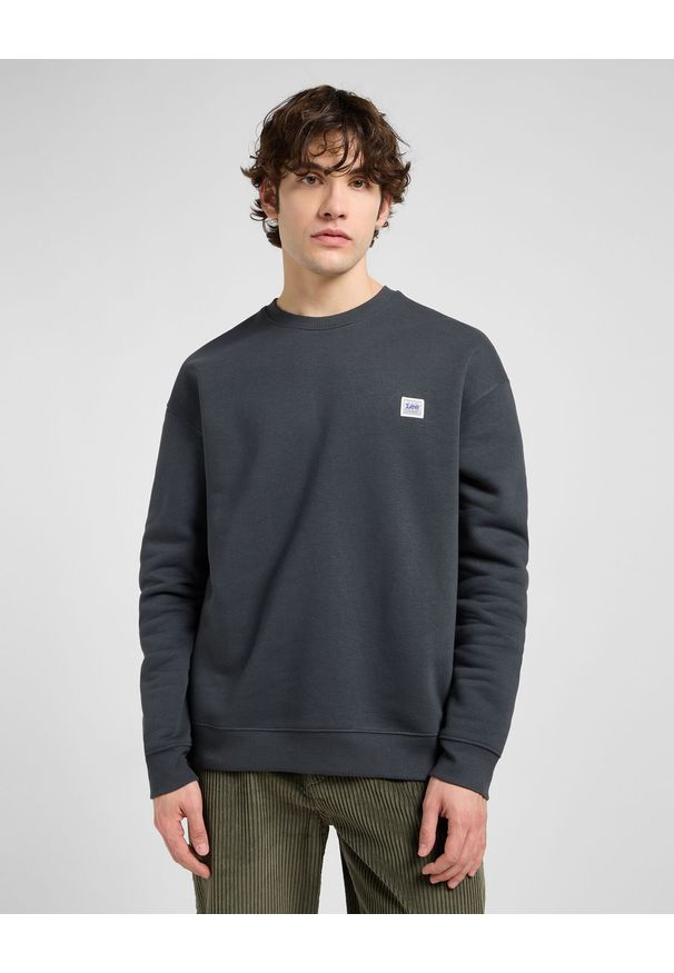 Lee - MESKA BLUZA LEE WORKWEAR SWS WASHED BLACK 112372312