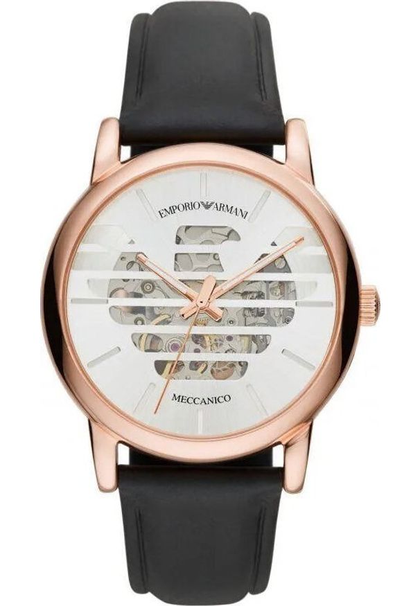 Emporio Armani - ZEGAREK MĘSKI EMPORIO ARMANI LUIGI AUTOMATIC AR60031 + BOX (zi062b)