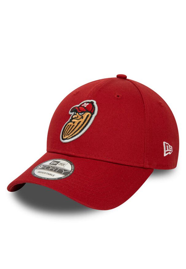 New Era Czapka z daszkiem Minor League 940 Nuts 60435082 Czerwony. Kolor: czerwony. Materiał: materiał
