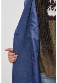 Haily's Płaszcz damski przejściowy oversize. Kolor: niebieski. Styl: klasyczny #6