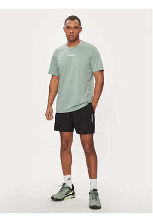 Adidas - adidas Szorty sportowe Terrex Multi HM4013 Czarny Regular Fit. Kolor: czarny. Materiał: syntetyk