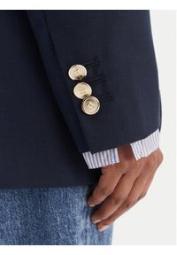 Tommy Jeans Marynarka DW0DW22601 Granatowy Boyfriend Fit. Kolor: niebieski. Materiał: syntetyk #5