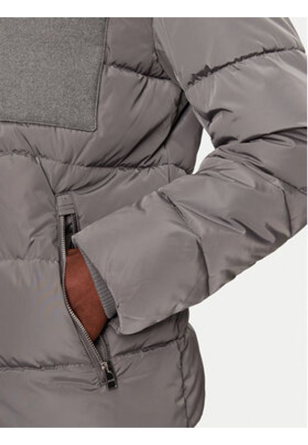 BOSS Kurtka zimowa C-Caniel 50524358 Szary Regular Fit. Kolor: szary. Materiał: syntetyk. Sezon: zima