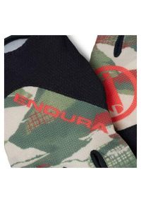 ENDURA - Rękawiczki rowerowe męskie Endura Hummvee Lite Icon. Kolor: zielony, wielokolorowy, brązowy