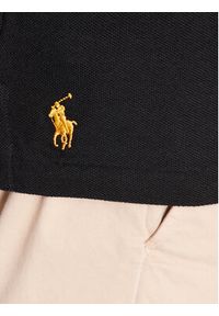 Polo Ralph Lauren Polo 710920206001 Czarny Regular Fit. Typ kołnierza: polo. Kolor: czarny. Materiał: bawełna