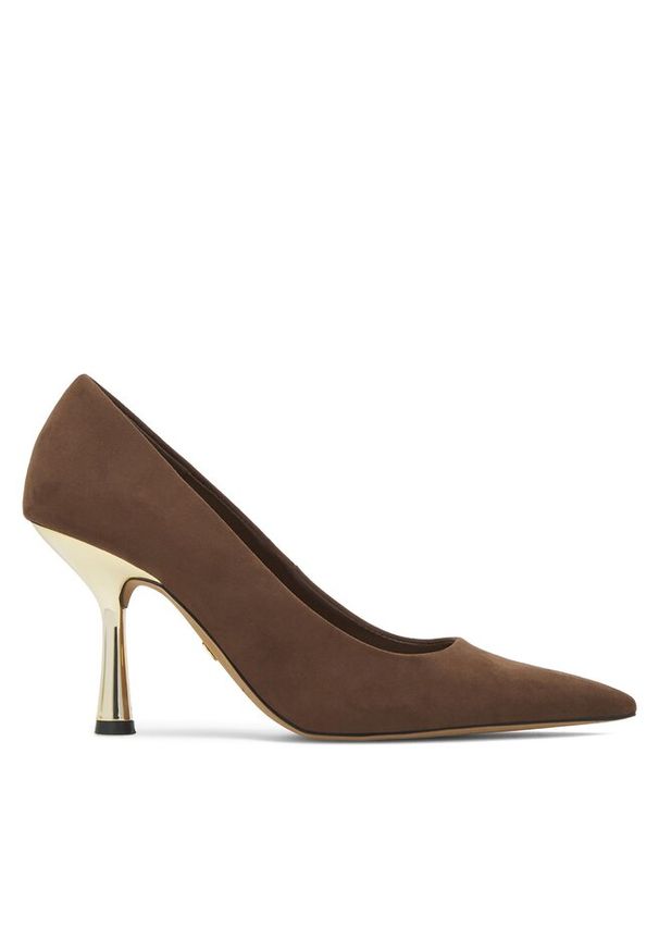Szpilki Nine West. Kolor: brązowy. Obcas: na szpilce