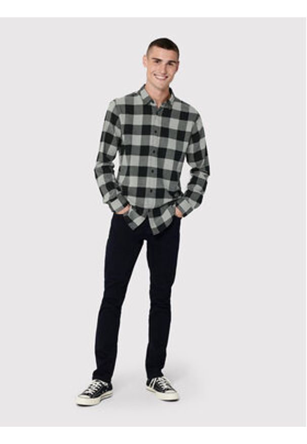Only & Sons Koszula Gudmund 22007112 Szary Slim Fit. Kolor: szary. Materiał: bawełna
