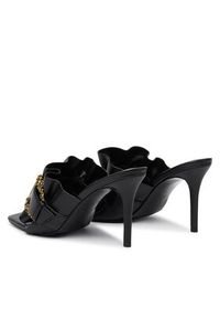 Versace Jeans Couture Klapki 80VA3S70 ZSS83 899 Czarny. Kolor: czarny. Materiał: skóra #5