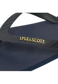 Lyle & Scott Japonki Flip Flop FW1213 Granatowy. Kolor: niebieski