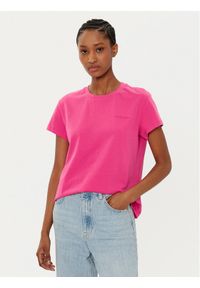 Patrizia Pepe T-Shirt 8M1543/J111-R846 Różowy Regular Fit. Kolor: różowy. Materiał: bawełna #1