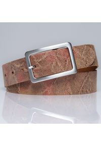 Vanzetti - DAMSKI PASEK VANZETTI PASEK SKÓRZANY SOPO-VAN908 6339 40mm Ledergürtel Q.6358. Materiał: skóra #7