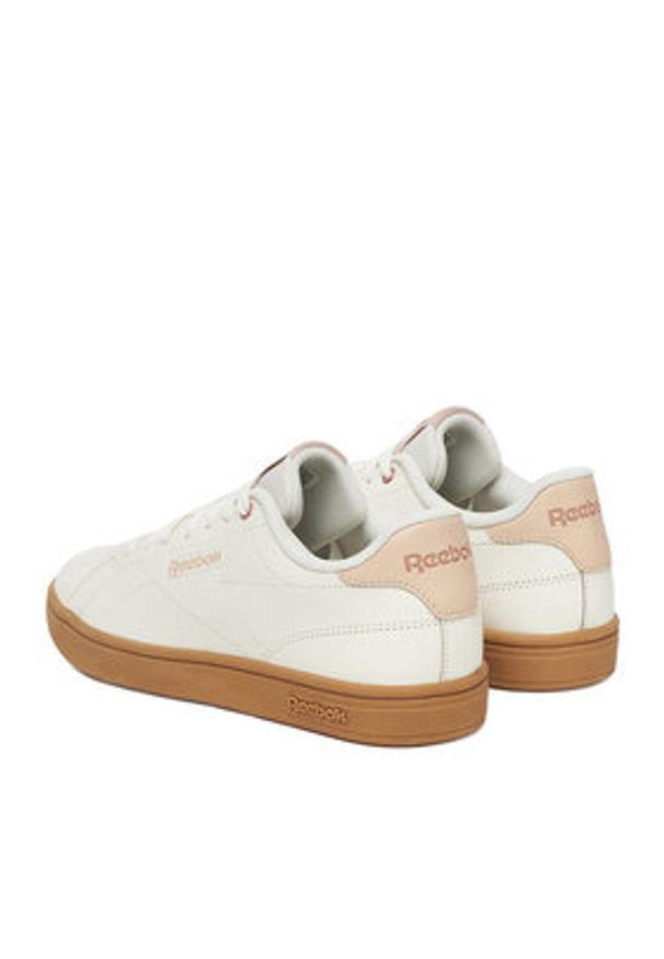 Reebok Sneakersy CEO-COURT CLEAN 100229908 Biały. Kolor: biały. Materiał: materiał, skóra