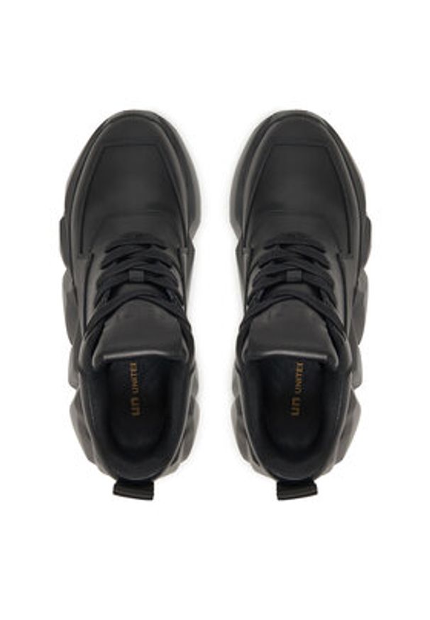 United Nude Sneakersy Space Kick Max 1065684916 Czarny. Kolor: czarny. Materiał: skóra