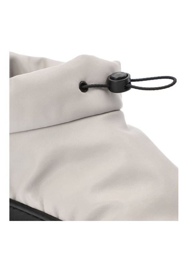 Szare Botki Venezia Ocieplane Buty Damskie. Kolor: szary. Materiał: futro, skóra ekologiczna, syntetyk