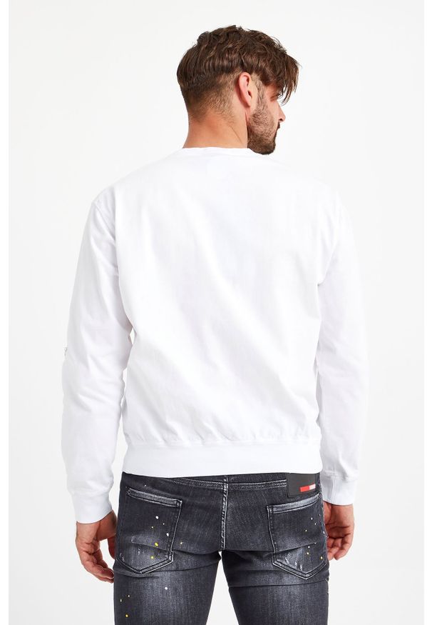 BLUZA DSQUARED2. Długość: długie. Wzór: nadruk