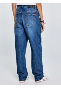 Big-Star - Jeansy chłopięce loose granatowe Zacky 586. Okazja: na co dzień. Stan: podwyższony. Kolor: niebieski. Materiał: jeans. Styl: klasyczny, vintage, casual