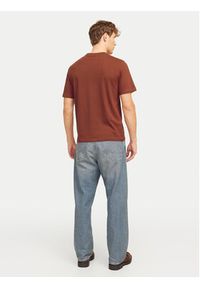 Jack & Jones - Jack&Jones T-Shirt Vesterbro 12265740 Brązowy Relaxed Fit. Kolor: brązowy. Materiał: bawełna #3