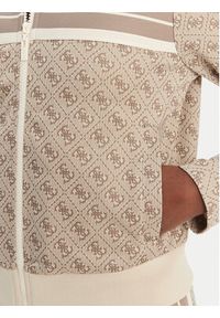 Guess Bluza V6GQ06 K2957 Beżowy Regular Fit. Kolor: beżowy. Materiał: syntetyk #3
