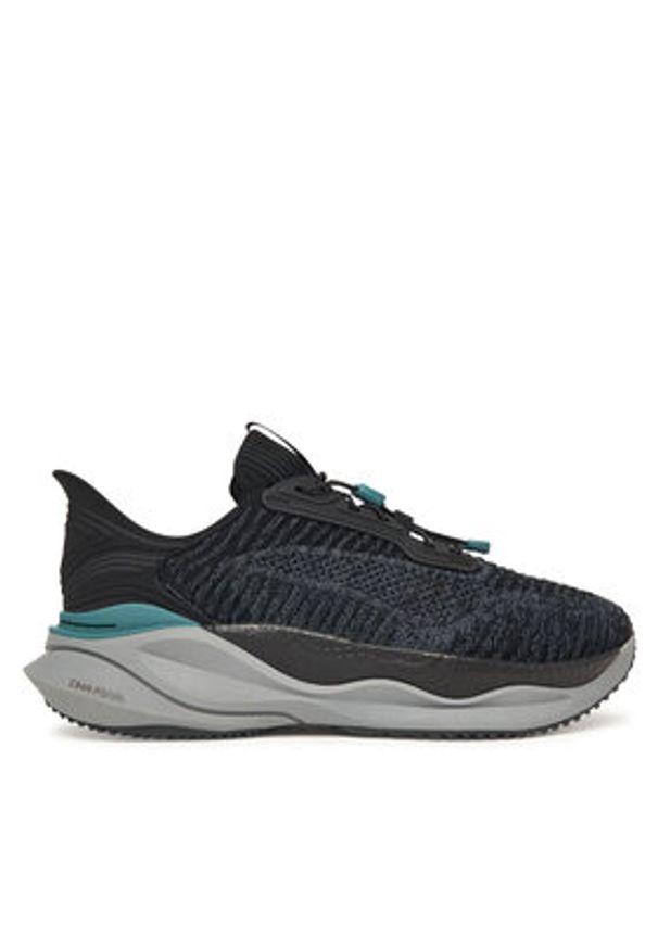 Clarks Sneakersy Pace Rise 26187370 Czarny. Kolor: czarny. Materiał: materiał