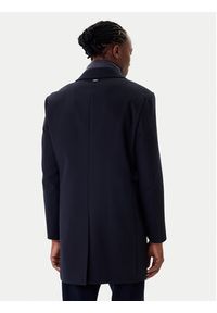 Bugatti Płaszcz wełniany 821628-84221 M Granatowy Regular Fit. Kolor: niebieski. Materiał: syntetyk #5