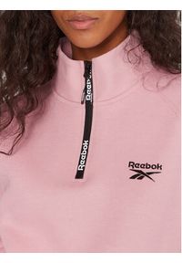 Reebok Bluza RK25160CCW Różowy Regular Fit. Kolor: różowy. Materiał: syntetyk