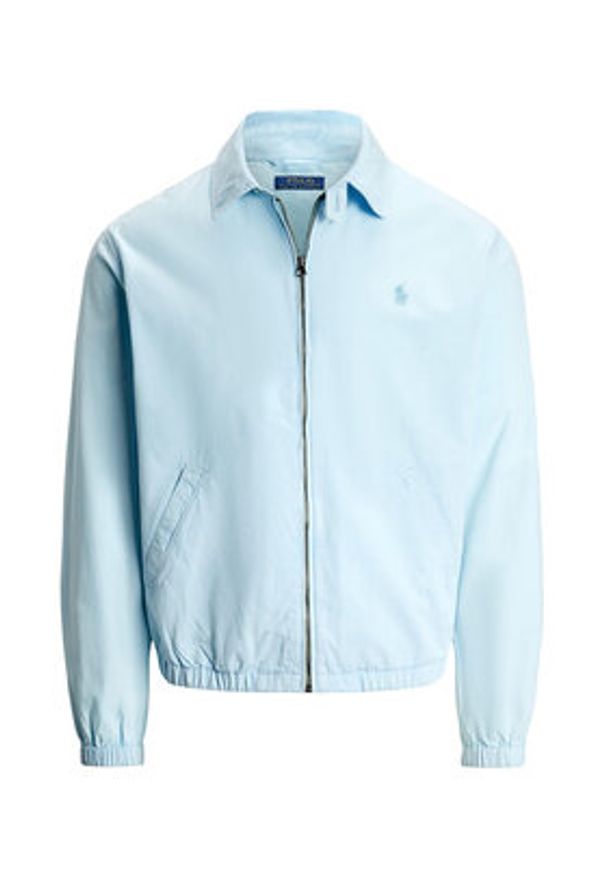 Polo Ralph Lauren Kurtka przejściowa 710961831004 Błękitny Regular Fit. Typ kołnierza: polo. Kolor: niebieski. Materiał: bawełna