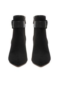 Nine West Botki CEO-LAMIA-01 Czarny. Kolor: czarny. Materiał: materiał #2