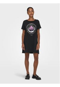 only - ONLY Sukienka codzienna Lucy 15232549 Czarny Regular Fit. Okazja: na co dzień. Kolor: czarny. Materiał: bawełna. Typ sukienki: proste. Styl: casual #7