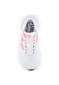 Buty damskie New Balance FuelCell SuperComp Trainer v3 WRCX76E – niebieskie. Kolor: niebieski. Materiał: materiał, włókno, guma. Szerokość cholewki: normalna. Sport: bieganie, fitness #6