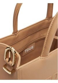 Tous - TOUS Torebka Brenda 2002192144 Beżowy. Kolor: beżowy. Materiał: skórzane