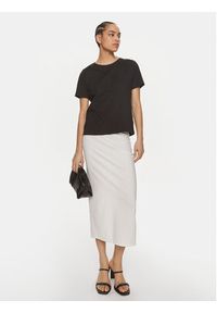 ViCOLO Spódnica ołówkowa TB0030 Écru Slim Fit. Materiał: syntetyk, bawełna #4