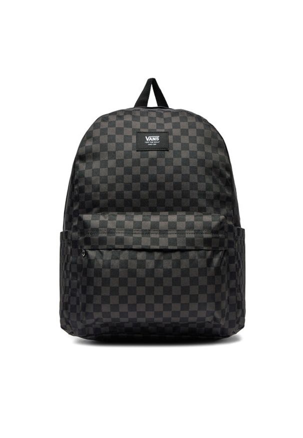 Vans Plecak Old Skool Grom Check VN000J3KBA51 Czarny. Kolor: czarny. Materiał: poliester