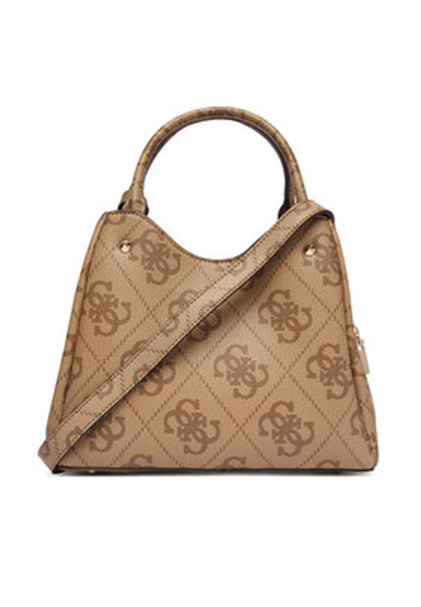 Guess Torebka Meridian II HWOS69 74050 Beżowy. Kolor: beżowy. Materiał: skórzane