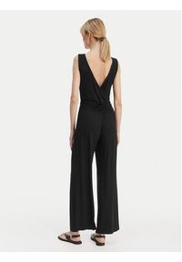 Emporio Armani Kombinezon EW003412 AF20240 UC001 Czarny Regular Fit. Kolor: czarny. Materiał: wiskoza #3