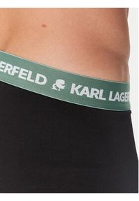 Karl Lagerfeld - KARL LAGERFELD Komplet 3 par bokserek A1M47021 Czarny. Kolor: czarny. Materiał: bawełna #3