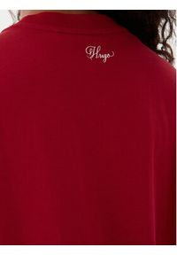 Hugo - HUGO T-Shirt Vintag 50551445 Czerwony Regular Fit. Kolor: czerwony. Materiał: bawełna #3