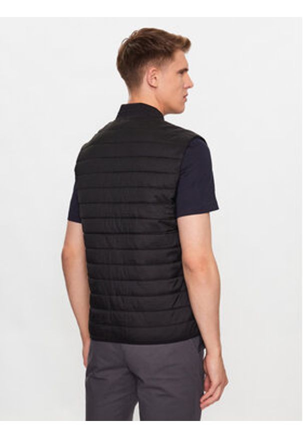 Calvin Klein Bezrękawnik K10K111462 Czarny Regular Fit. Kolor: czarny. Materiał: syntetyk. Długość rękawa: bez rękawów