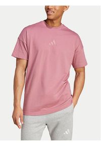 Adidas - adidas T-Shirt ALL SZN IY4140 Różowy Loose Fit. Kolor: różowy. Materiał: bawełna #6