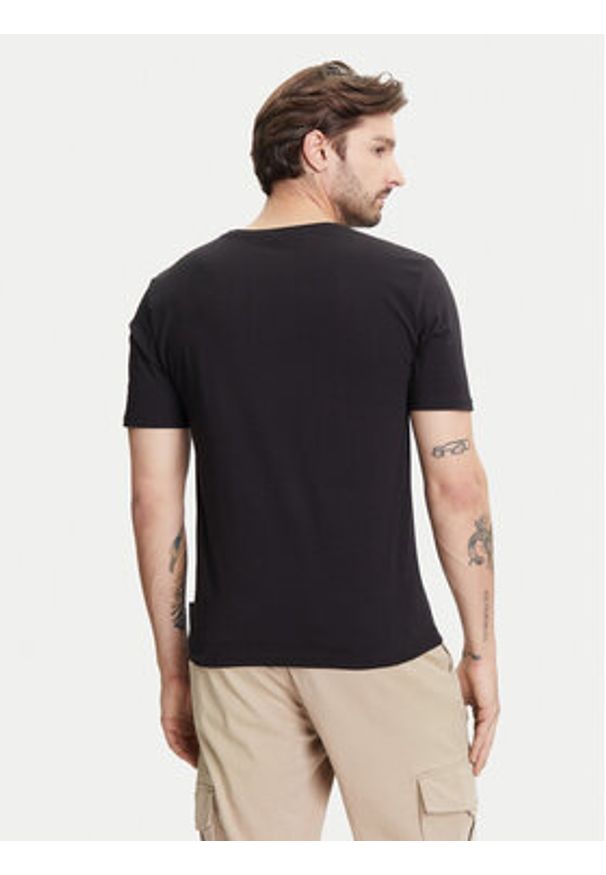 YSABEL MORA T-Shirt 90507 Czarny Regular Fit. Kolor: czarny. Materiał: bawełna