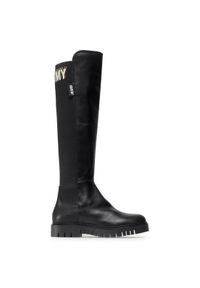 Tommy Jeans Muszkieterki Double Detail Long Boot EN0EN01084 Czarny. Kolor: czarny. Materiał: skóra #3