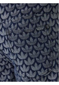 Adidas - adidas Jeansy Monogram KD0399 Niebieski Loose Fit. Kolor: niebieski #3